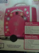 20pcs x Karaoke singing machine - customer returns boxed in original packaging rrp £39.99 - 20pcs in