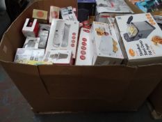 1 x Large Pallet (R52) to contain a large quantity of various items such as: stainless steel deep