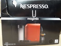 1 x Magimix Nespresso U Coffee Maker. Compact and Stylish Design! RRP £99.99! Very high quality!