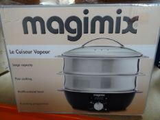 1 x Magimix Le Cruiseur Vapeur Multi Function Steamer. Large capacity, fast cooking, multifunctional