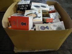 1 x Large Pallet (R3) to contain a large quantity of various items such as: illumini lamps, disco