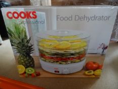 1 x Cooks Professional Food Dehydrator. RRP £59! Unchecked/Untested boxed customer return