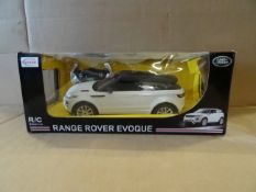 1 x Official Land Rover Rastar. Remote Control Range Rover Evoque. 1:14 Scale. High Quality Design