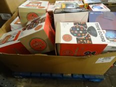 1 x Large Pallet (R19) to contain a large quantity of various items such as: toaster, 1.7l ketle,