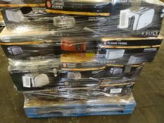 1 x Large Pallet (R34) to contain approx. 36 x Russell Hobbs 2 & 4 Slice Toasters. In various