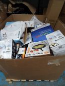 1 x Large Pallet (R59) to contain a large quantity of various items such as: single hot plate,