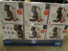 1 x Large Pallet (R37) to contain 30 x AEG Lavazza AMODO MIO LM3100-U. •Features thermoblock