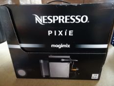 1 x Magimix Nespresso Pixie. This Magimix Pixie automatic coffee maker is the smallest Nespresso