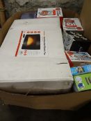 1 x Large Pallet (R9) to contain a large quantity of items such as: wall mountable electric fire,