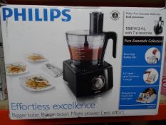 1 x Philips HR7774 Food Processor. RRP £199.99! •Powerful precision food processor with 1000 watt