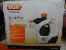 1 x Vax Grime Pro+ S4S-A+. Steam+Detergent, leaves rooms smelling fresh, lightweight, 16 versatile