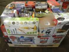 1 x Large Pallet (R24) to contain 89 items such as: deep fat fryers, cuttelry set, 2 slice toasters,