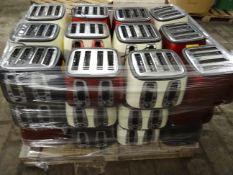1 x Pallet (R35) to contain approx 36 x Russell Hobbs Heritage Collection 4 slice toasters. In