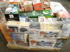 1 x Large Pallet (R18) to contain 72 items such as: laser projector, dancing water speakers, disco