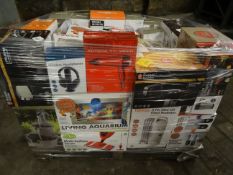 1 x Large Pallet (R15) to contain approx. 70 items such as: multi surfact steam cleaner, russell