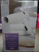 5 x Tesco Styling Travel Hair Dryer. 2 Heat, 2 Speed Settings. Foldable handle. 1200W Dual