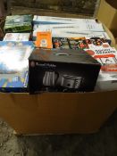 1 x Large Pallet (R44) to contain a large quantity of various items such as: 29 inch tower fans,