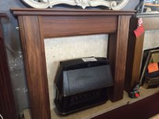 Ex - Display - slight marks from warehouse movement. Rochester Walnut Fire Surround By Katell.