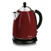 BRAND NEW AND BOXED 
 
Complete with Full Warranty
 
Swan - 1.7 Litre Jug Kettle - Red

1.7 Litre