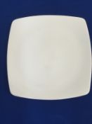 this sale is for 50  square dinner plates From the Italian Andrea Fontebasso 1760. Refined in