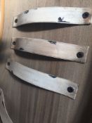 Brand New - Shabby Chic Large Solid Wood Roman Metal Numerals Stylish 60cm Wall Clock WOW.