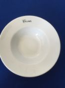 This sale is for 25 Wide rimmed 25 x 25cm round bowls Porcelite crockery is renowned for its high