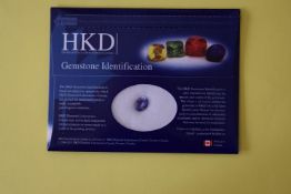 2.52 ct , A Beautiful Bluish Violet Color Oval (10 x 8 mm) Genuine AAA Tanzanite Gemstone.