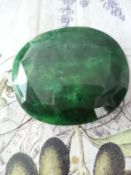 collector's size 1250.20 ct natural zambian emerald huge loose beautiful gemstone