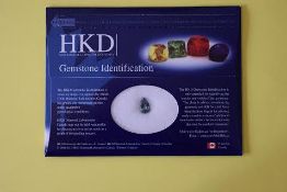 1.68 ct HKD of Canada Certified 24th March 2015, A Wonderful Bluish Violet Color Pear cut (10 x 7