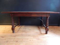 Spanish style kitchen dining table. Dimensions to follow.