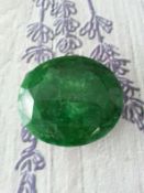 238 ct finest rare natural loose emerald with certificate
