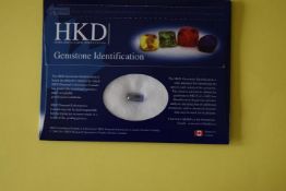 An unusual 2.70 ct  Bluish Violet Cushion (11 x 6 mm) AAA Genuine Tanzanite Gemstone.