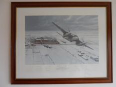 Historical WWII Operation Jericho The Jailbreakers Limited edition Print 324/850 By Gerald Coulson