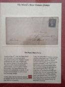 A very collectable 1840 Penny Back stamp Cover issued 31st December 1840 with authentic Victorian