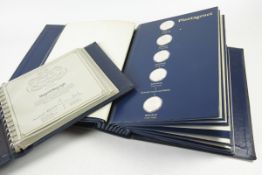 BRITISH MONARCH KINGS & QUEENS 9.25 STERLING SILVER PROOF MEDALLION COLLECTION Set of 43 medals in