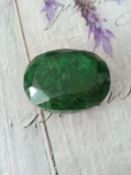 455 ct finest green rare huge 100% natural emerald with certificate