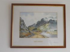 A Quality Framed Watercolour By E Guy of 