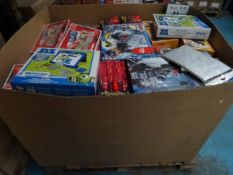 1 x Large Pallet (OS7) To Contain a large qty of supermarket/high street stores over stocks. All