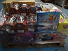 1 x Large Pallet (3) to contain approx 66 x Items to include 12 x Brite Power Animated Slippers,