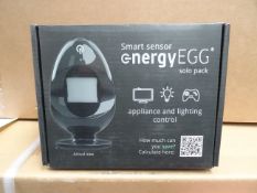 1 x Smart Sensor Energy Egg. Appliance and lighting control. Detects when you enter and leave a