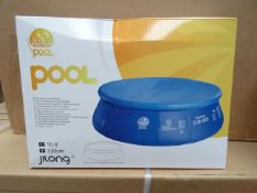 6 x Jilong Pool Covers. To Fit Pools Upto 10 foot 8 inch. Brand new and Boxed. High retail value! (