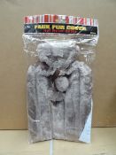21 x Faux Fur Cover Hot Water Bottles. 2000ML. Cute, snug design. RRP £9.99 Each, total RRP Value £