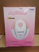 1 x Angel Sounds. Fetal Doppler.  Listen and Record your unborn baby's heartbeat from the comfort of