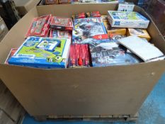 1 x Large Pallet (OS6) To Contain a large qty of supermarket/high street stores over stocks. All