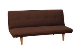 1 X Bridport Clic Clac sofa bed in Chocolate. Brand New boxed