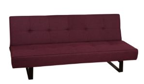 1 X Hayworth Clic Clac sofa bed In Plum. Brand New boxed
