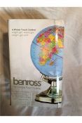 13'' Globe Touch Lamp- Customer return_Boxed_Unchecked. NO VAT ON THIS ITEM__ DELIVERY ONLY