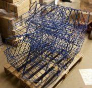 BOX FILE STANDS Pallets Of Approx. 30 Units Wall or Desk Mountable. New & Unused