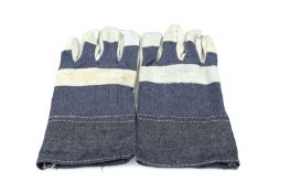 12 Pairs x NUTEX Rigger Gloves - One Size - With Suede Cowhide Leather Palm RRP £59.88 Buyer can