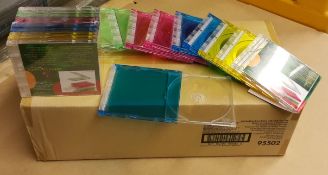 JEWEL CASES Compuaccessory Interlocking With Slide Out Tray 20 Boxes Of 100 (2,000 Jewel Cases